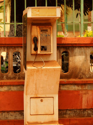 Cabina de teléfono de Bissau