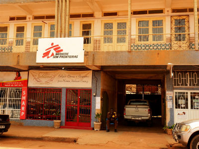 Sede de Medicos sin fronteras en Bissau