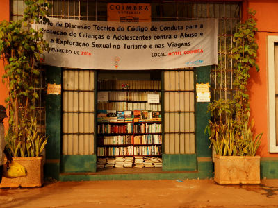 Librería en el centro de Bissau