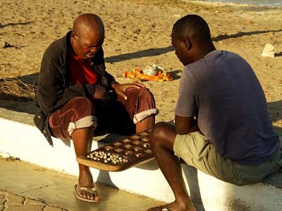 Juegos en la isla de Mozambique