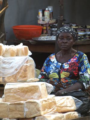 Vendedora en Ebute-Metta
