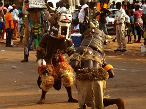 Las luchas durante el Carnaval de Bissau