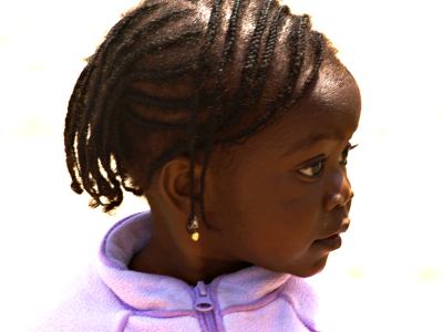 Una niña de Bissau