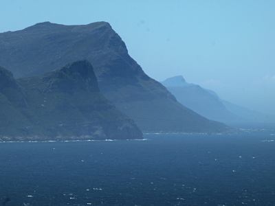 La costa del Cabo de Buena Esperanza