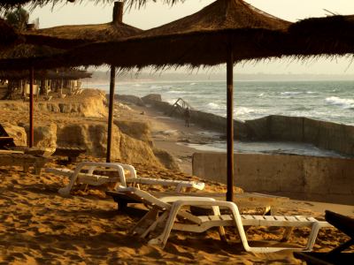Resort en la costa de Gambia