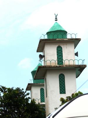 Una mezquita en Bissau