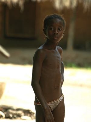 Una niña en Bissau