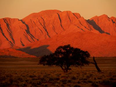 El Desierto de Namib y sus montañas