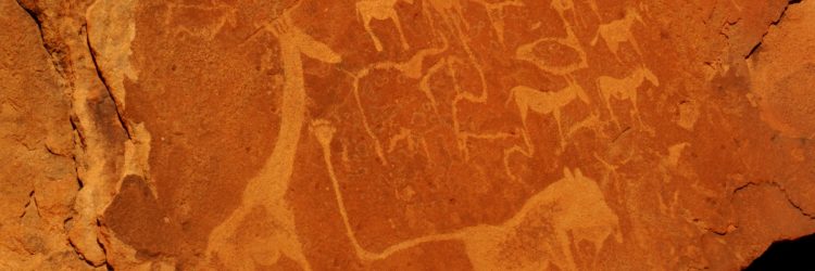 Los increíbles petroglifos de Namibia