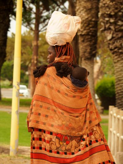 Una mujer Himba