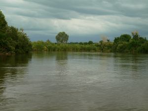El río Gambia a su paso por Kédougou 