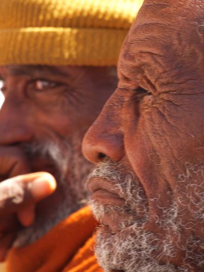 Un anciano etiope
