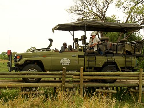 Nuestro coche de safari