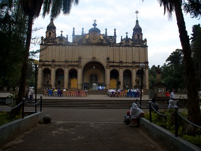 La Catedral de Addis Abeba de la Santísima Trinidad