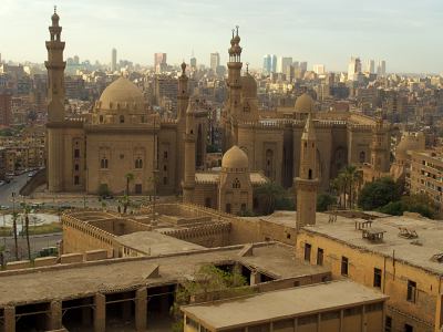 Vista de la ciudad desde la Ciudadela de El Cairo