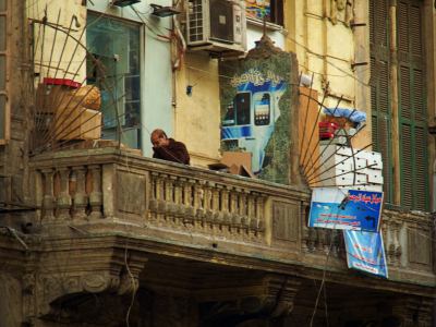 Una habitual vista de El Cairo