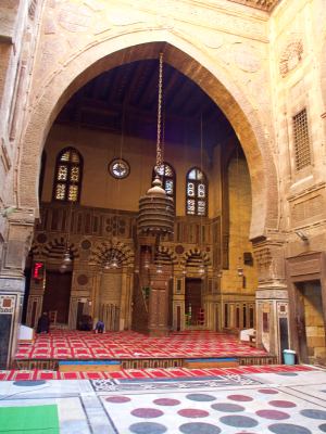 Interior de una mezquita