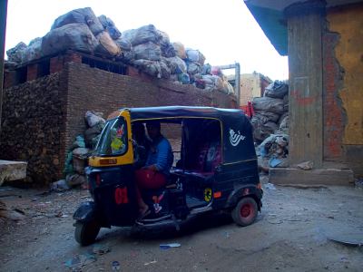 Un tic tuc en la ciudad de la basura de El Cairo