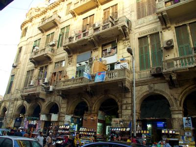 Otra calle de El Cairo