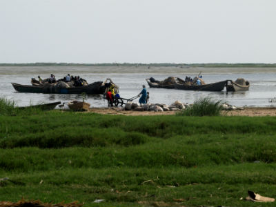 La isla de Kofia en el Lago Chad