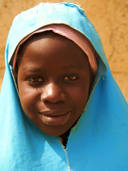 Una niña en Abuja