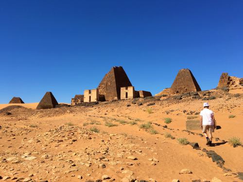 Las pirámides de Meroe (Sudán)