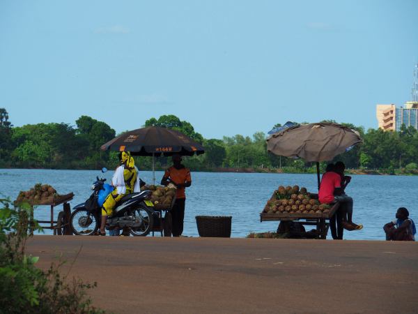 La laguna de Guagua en Burkina Faso