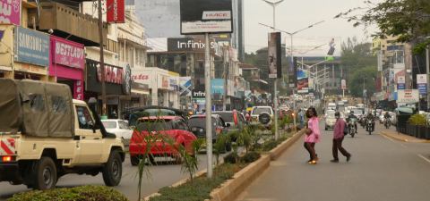 Calle de Kisumu (Kenia)
