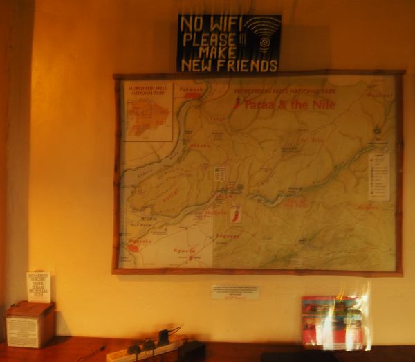 Red Chilli Rest Camp en Murchinson Falls National Park Uganda cartel