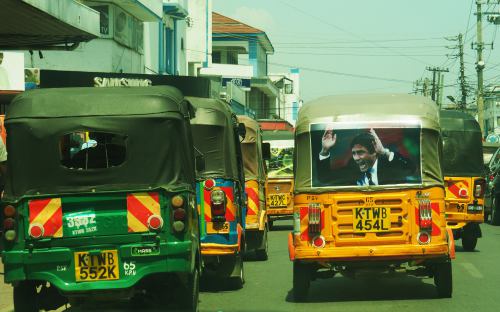 Calle de Mombasa Kenia