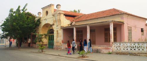 Una casa colonial de Lobito Angola