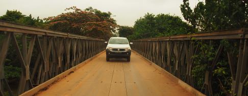 Llegando a las Cataratas Kalandula Malanje Angola