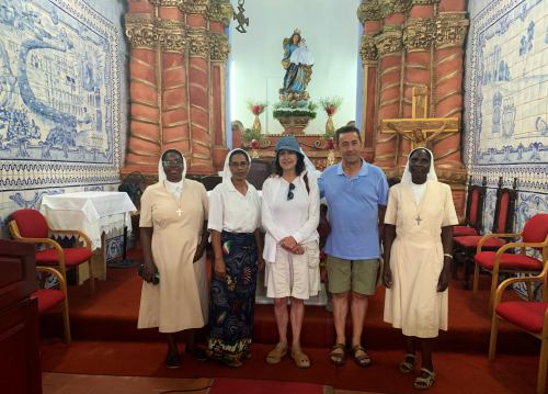 En la Iglesia de Nazaret Luanda Angola