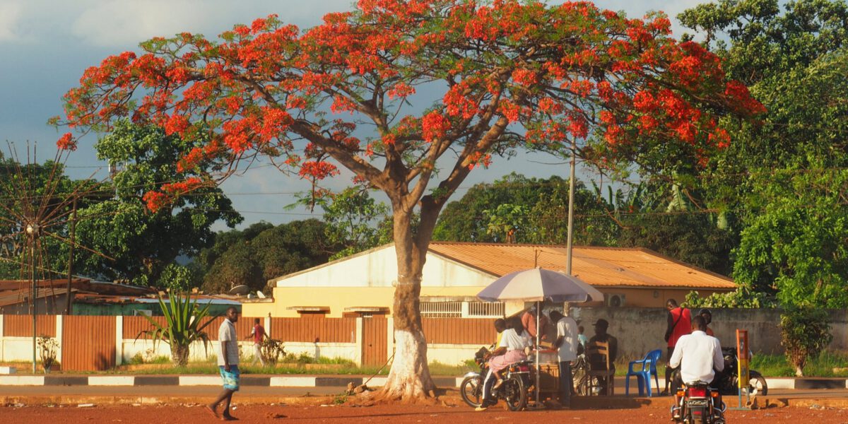 Mbanza Congo una calle Angola