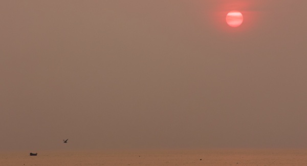 ATARDECER EN CABO LEDO ANGOLA