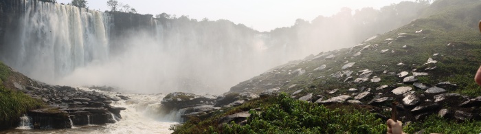 PANORÁMICA KALENDULA FALLS ANGOLA