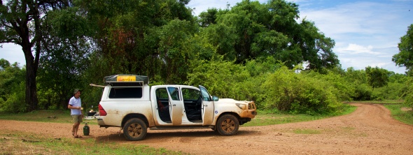 PICNIC EN SOUTH LUANGWA NP ZAMBIA