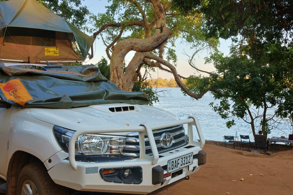 Campamento de Mvuu Lodge (Lower Zambizi NP, Zambia)