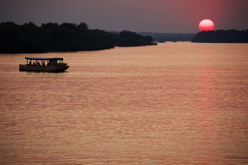 Rio Zambizi Livingstone Zambia